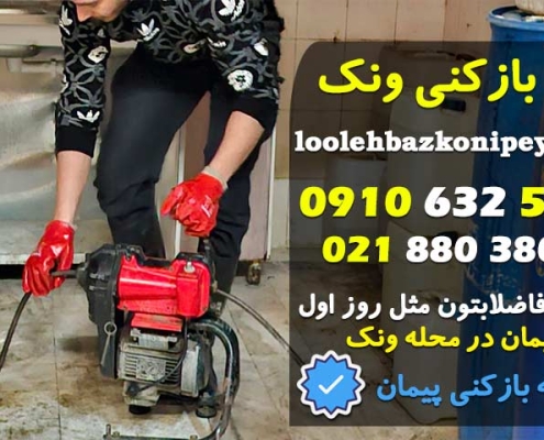 لوله بازکنی ونک