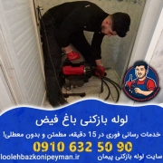 لوله بازکنی باغ فیض